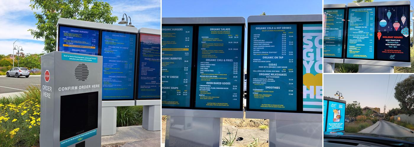Amy’s Drive Thru Menu