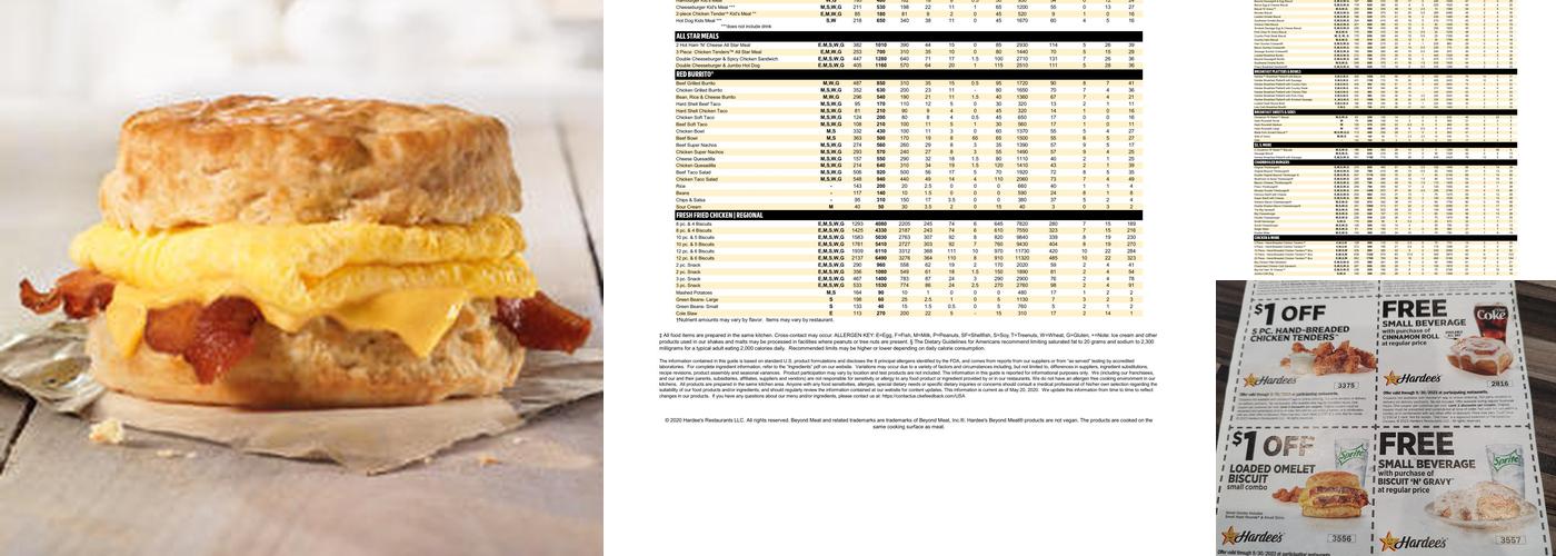 Hardee’s Menu