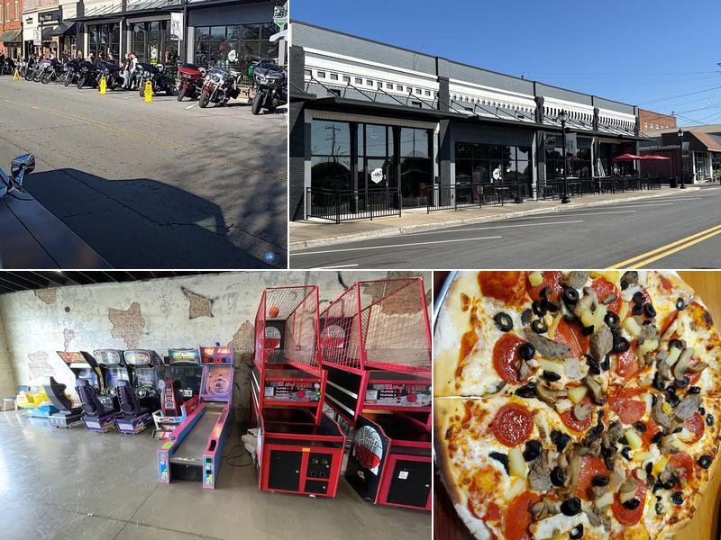 Trackside Pizza 112 S Park Ave, Calhoun