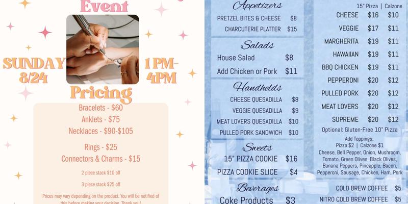 Chateau Aeronautique Winery & Blue Skies Brewery - Irish Hills Menu