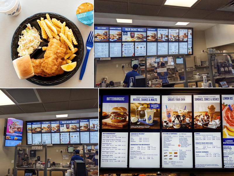 Culver’s Menu