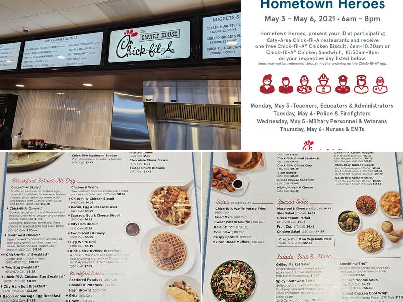 Chick-fil-A Menu