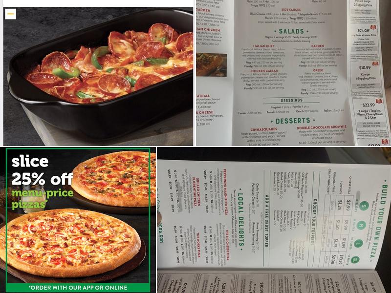 Marco's Pizza Menu