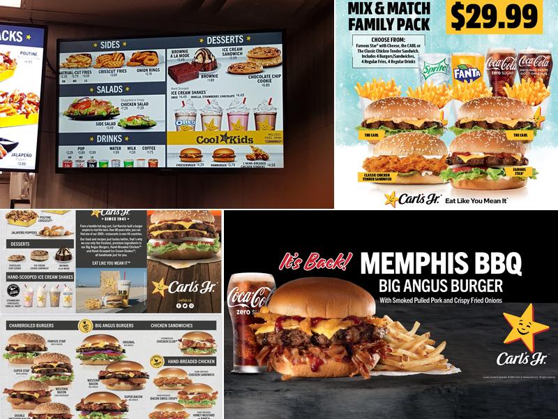 Carl's Jr. Menu