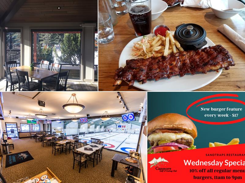 Sandtraps @ The Canmore Golf & Curling Club