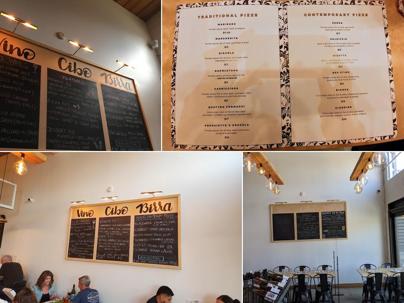 Pizzeria Tratto Napoletana Menu