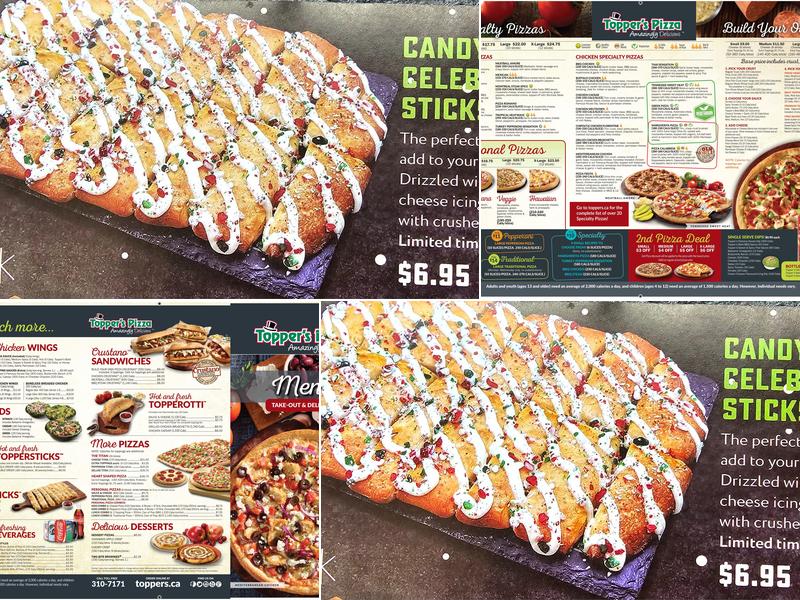 Topper's Pizza - Oakville Menu