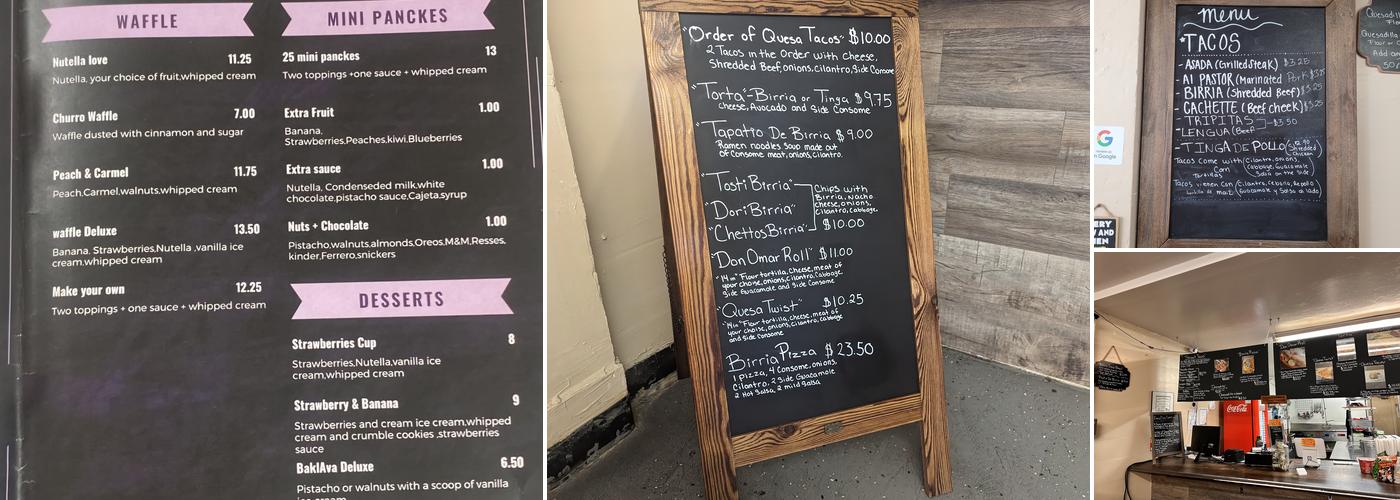 Taqueria Don Omar Menu