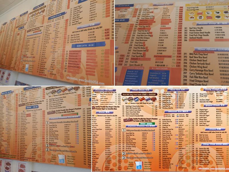 Quickly Menu