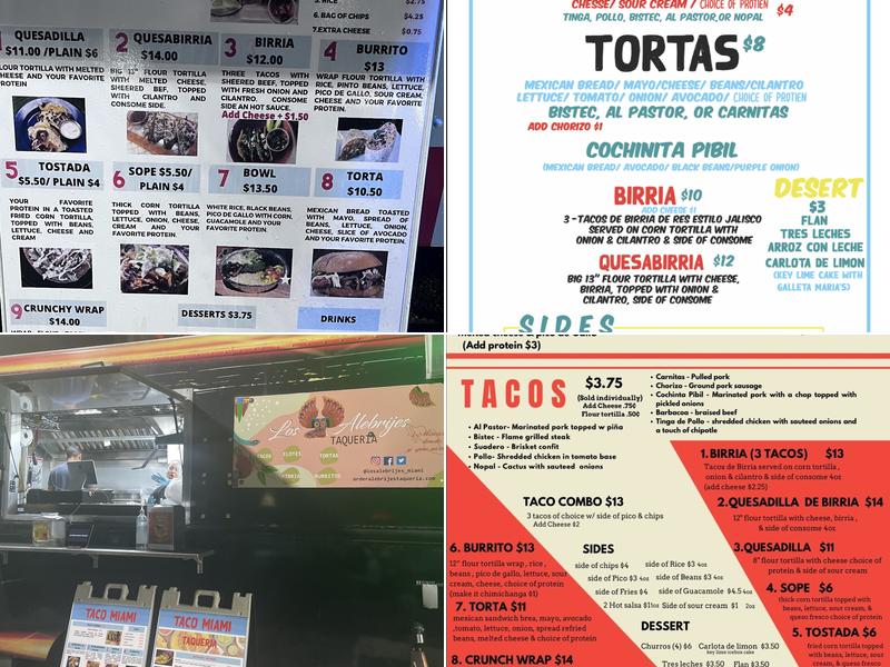 Taco Miami Taquería Menu