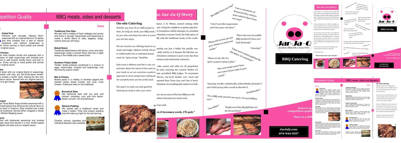 Jar-Ja-Q Menu