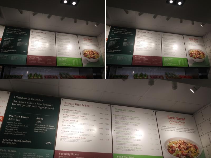 CoreLife Eatery Menu