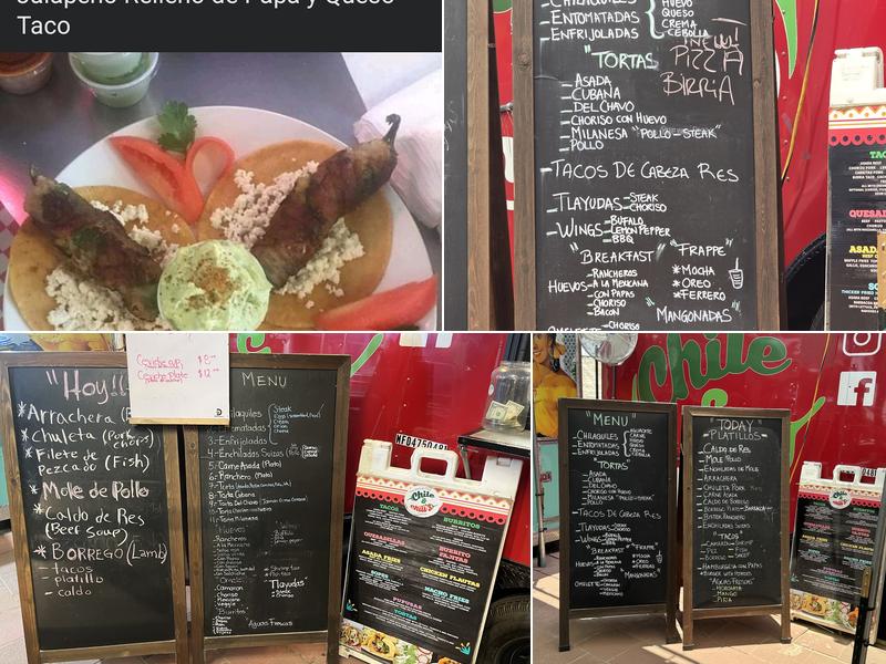 Chile & Chili's L.L.C. Menu