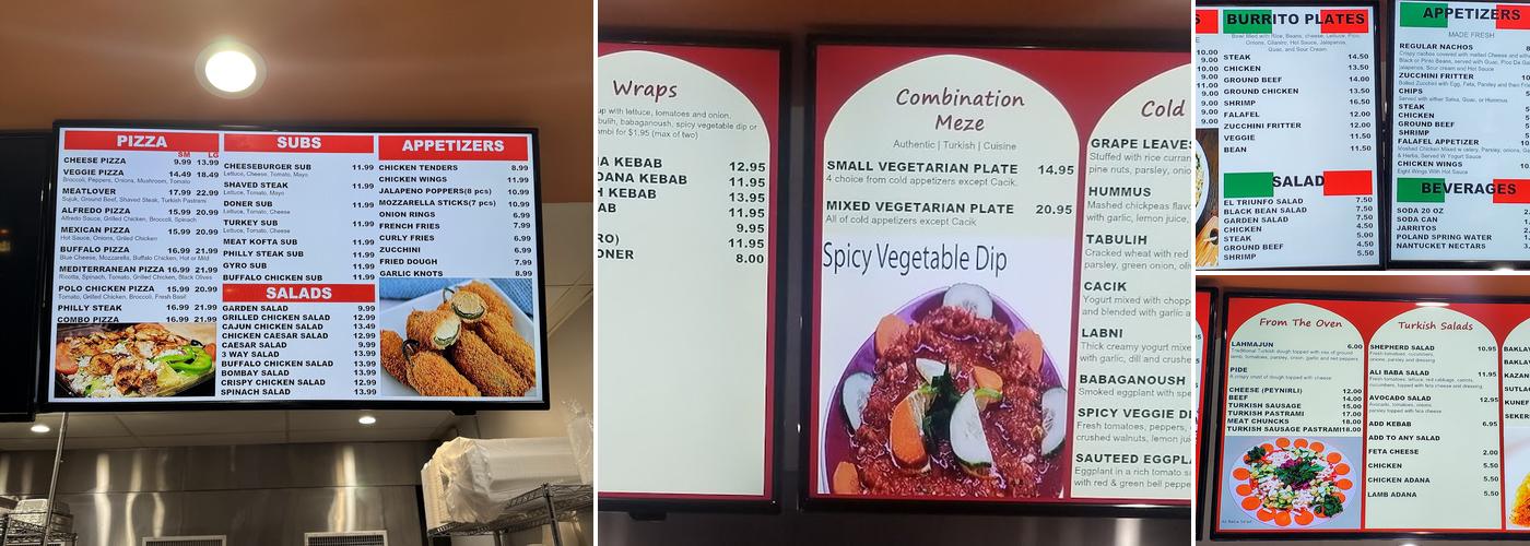 Ali Baba (Charlestown) Menu