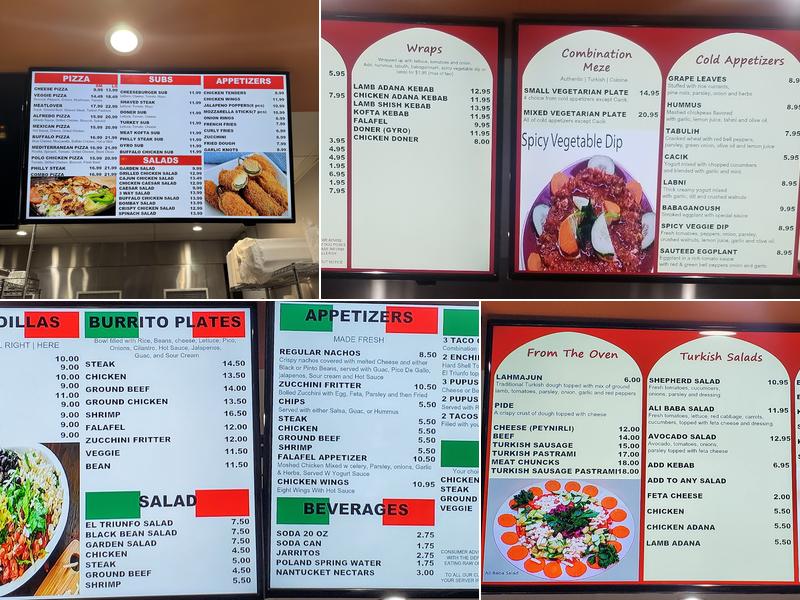Ali Baba (Charlestown) Menu