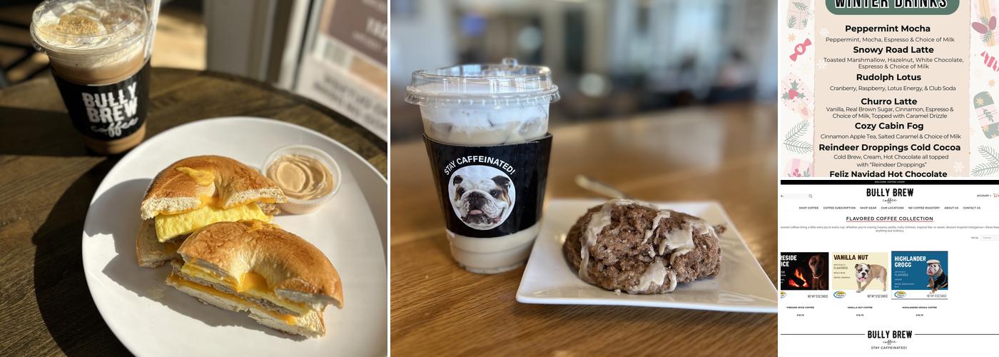 Bully Brew Coffee Menu