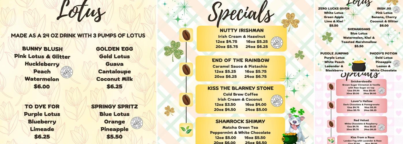 HardTail Café Menu