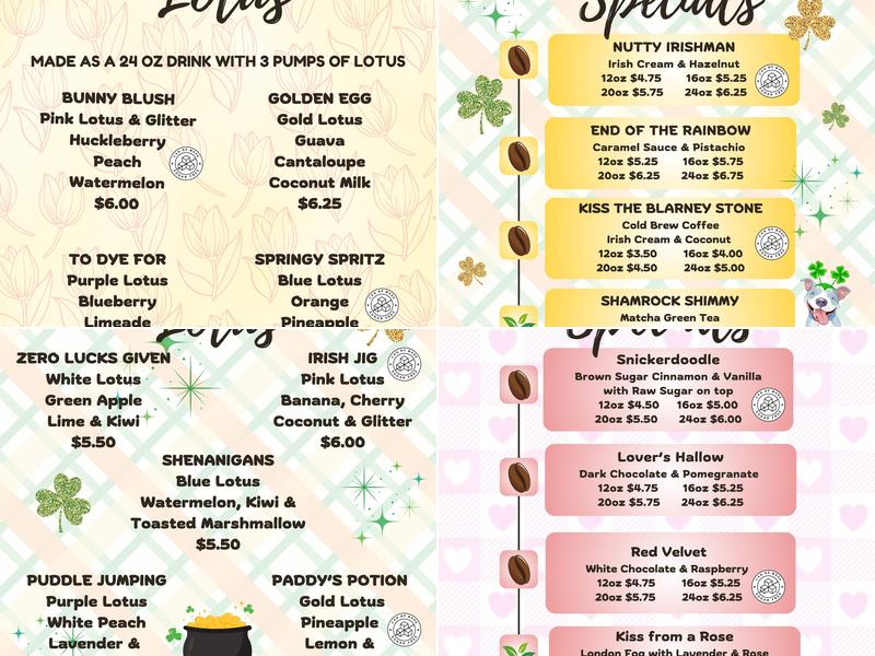 HardTail Café Menu