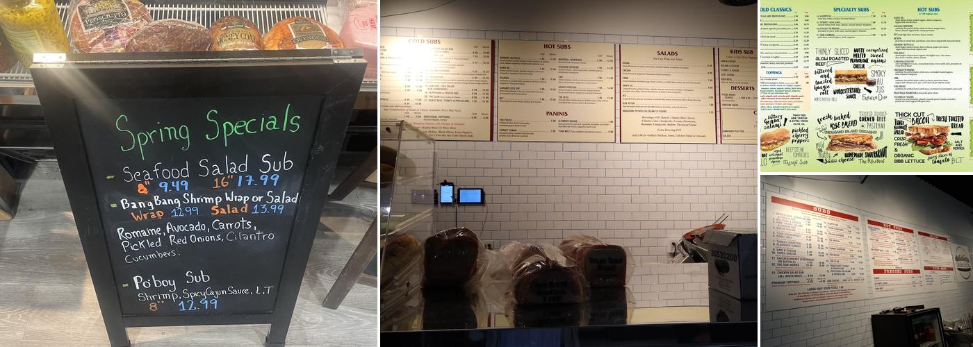 Subs & Co. Menu