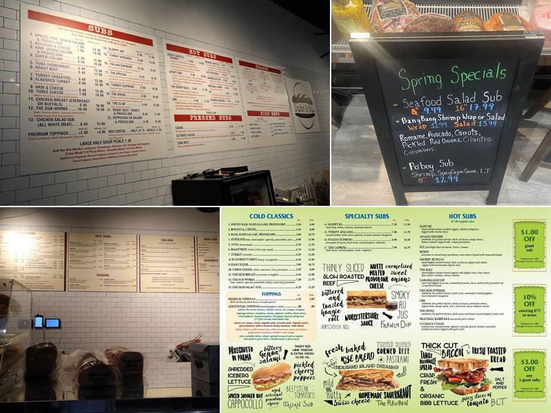 Subs & Co. Menu