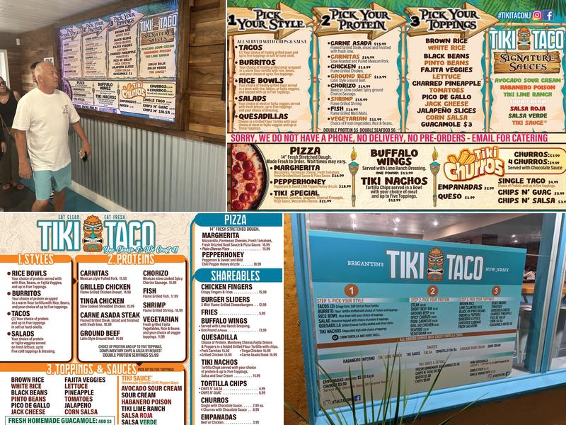 Tiki Taco Menu