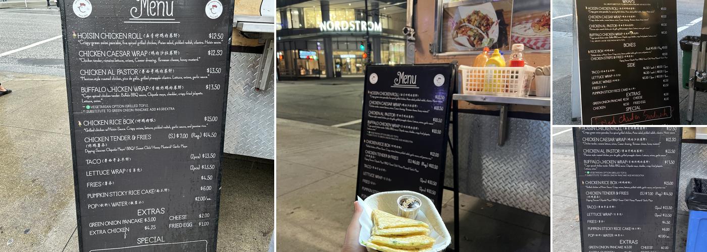 Eat Chicken Wraps Menu