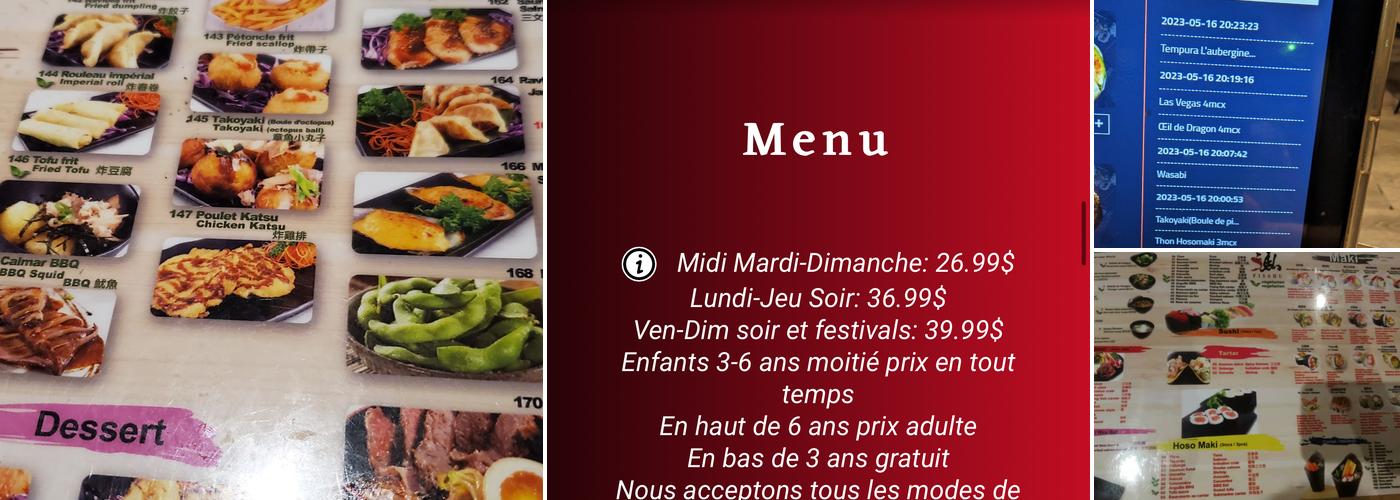 SushiUma Menu