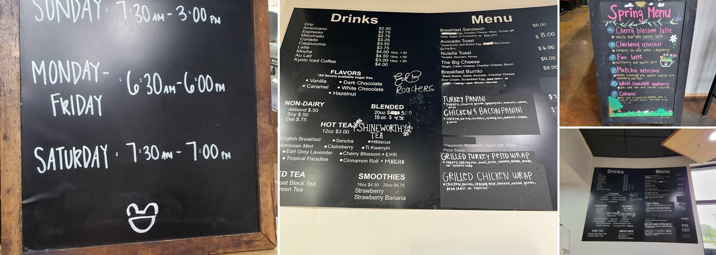 Ready Teddy's Menu