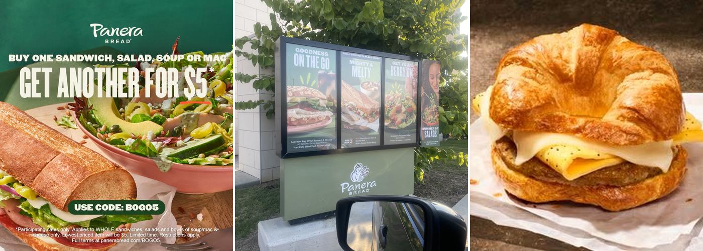 Panera Bread Menu