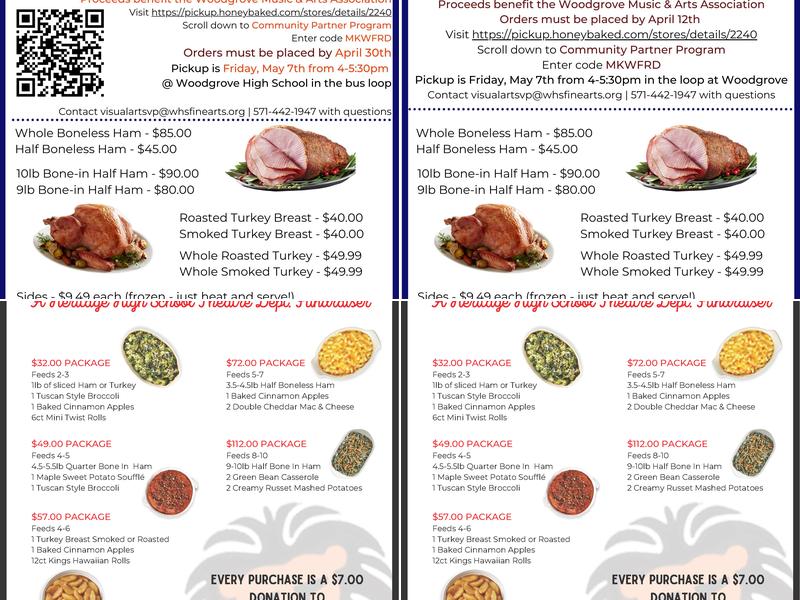The Honey Baked Ham Company Menu