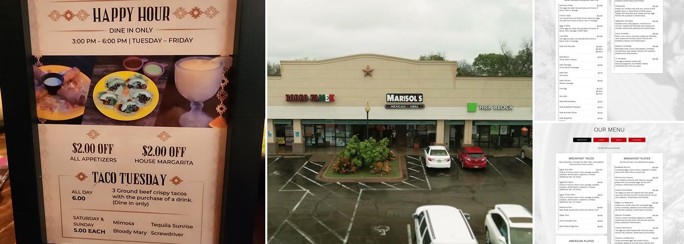 Marisol's Mexican Grill Menu