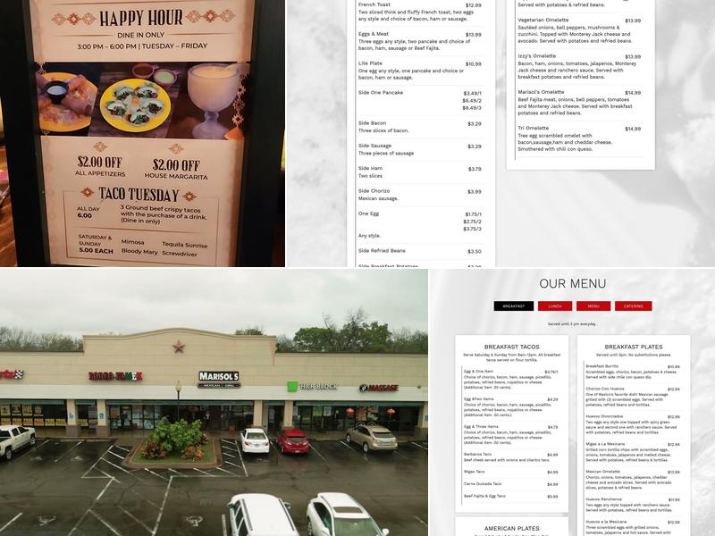 Marisol's Mexican Grill Menu