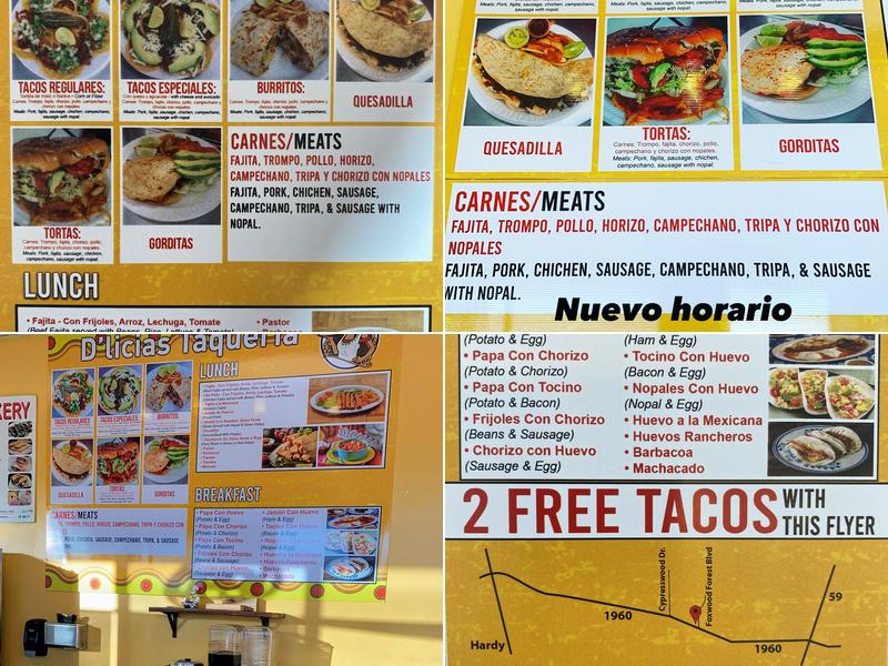 Mexitaco Menu