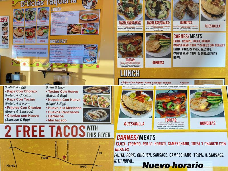 Mexitaco Menu