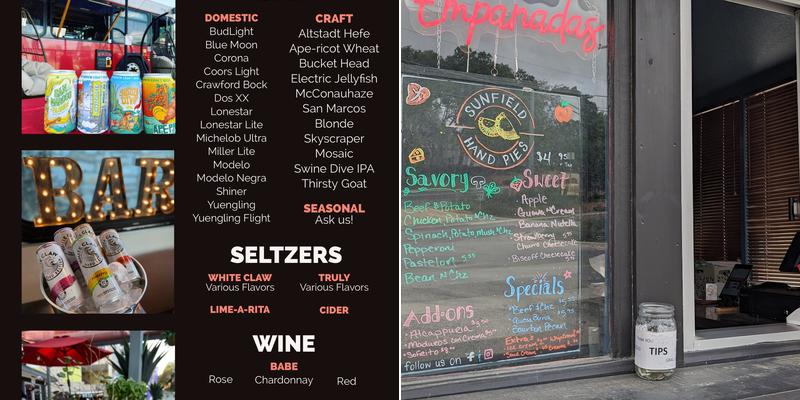 Red Bus Food Park Menu