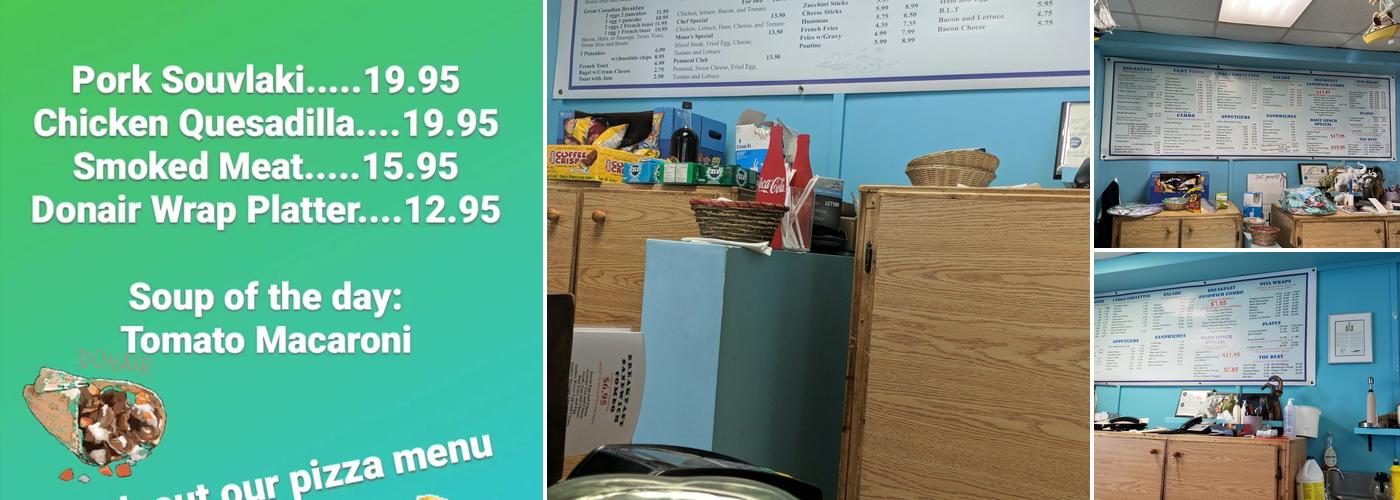 Mona's Cafe and Restaurant Menu