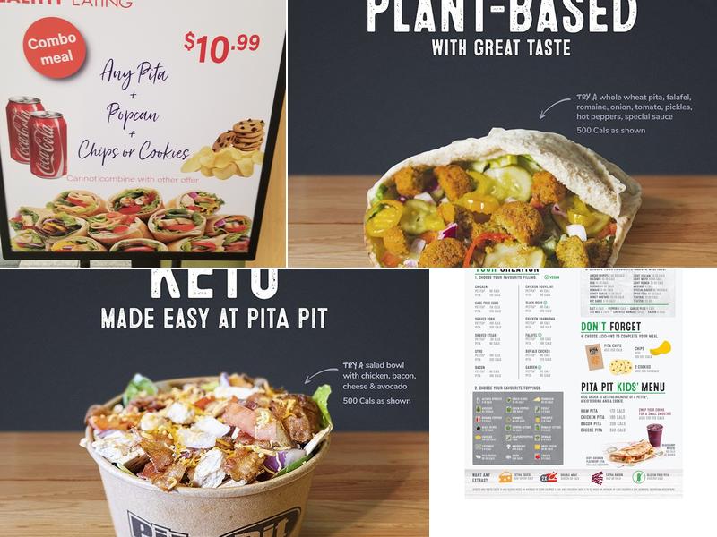 Pita Pit Menu