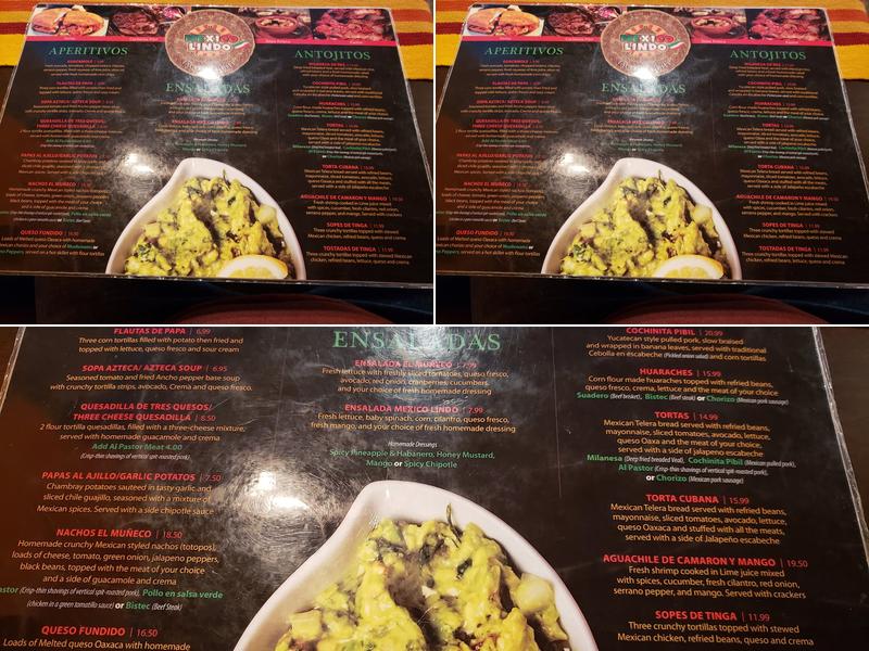 Quesada Burritos & Tacos Menu