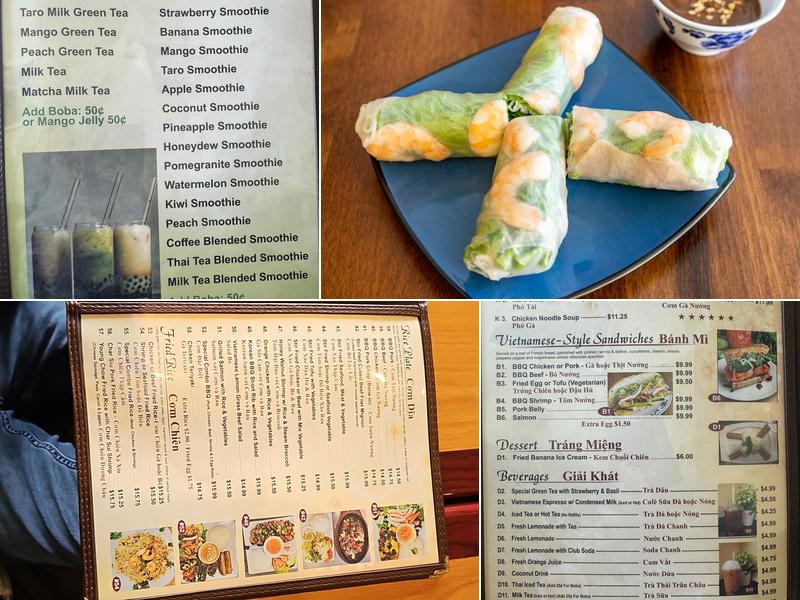 Lakeside Pho & Grill Menu