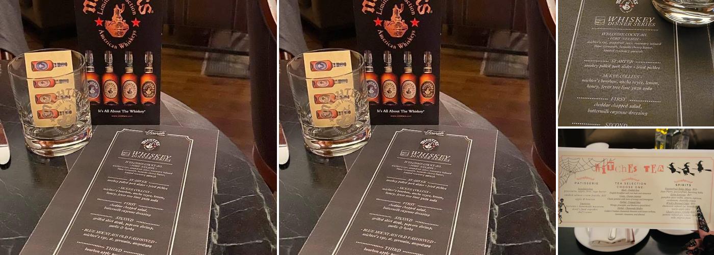 The Fireside Room Menu