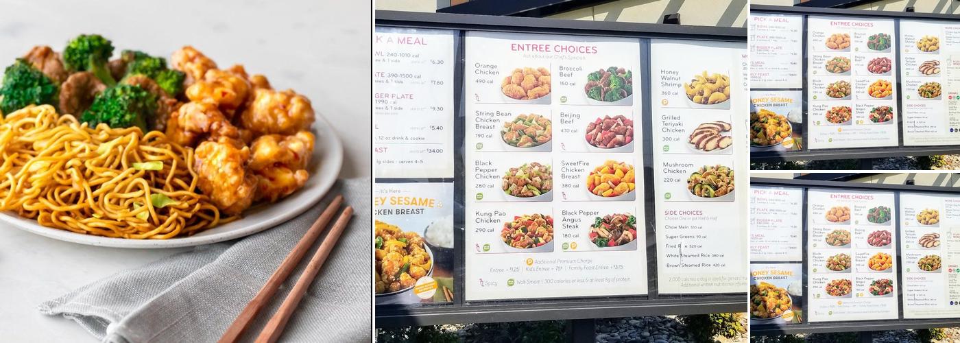 Panda Express Menu