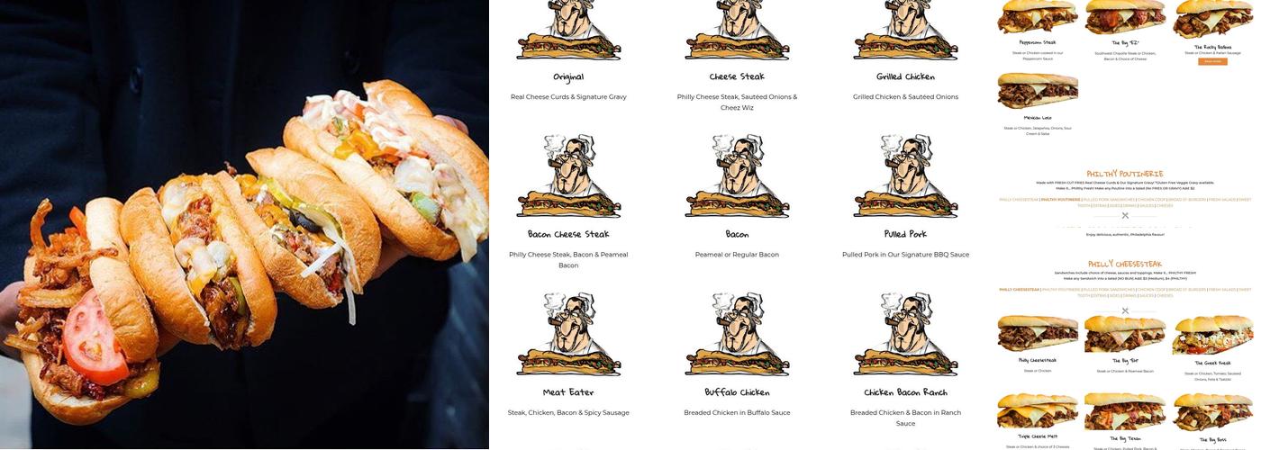 Philthy Philly's Menu