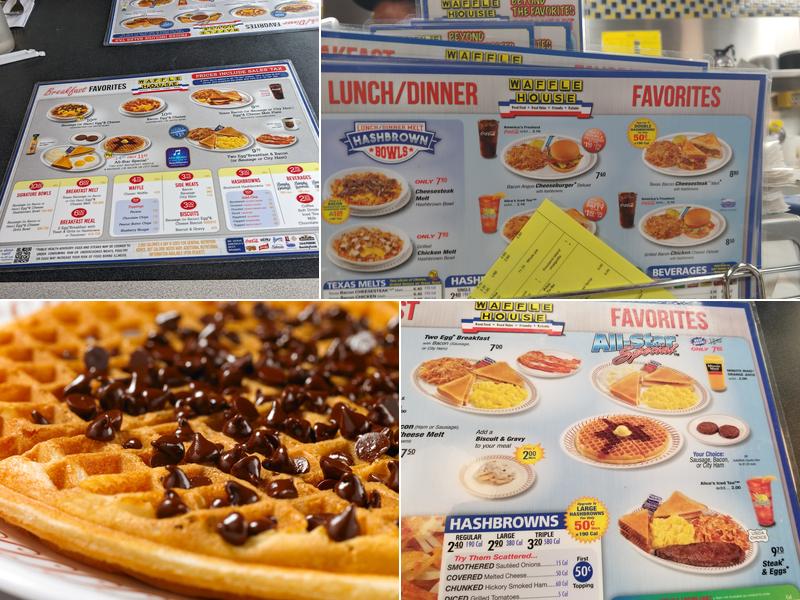 Waffle House Menu