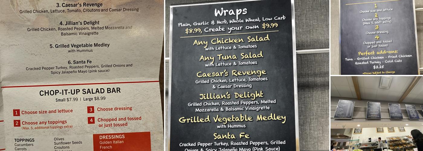 Long Island Bagel Cafe Menu