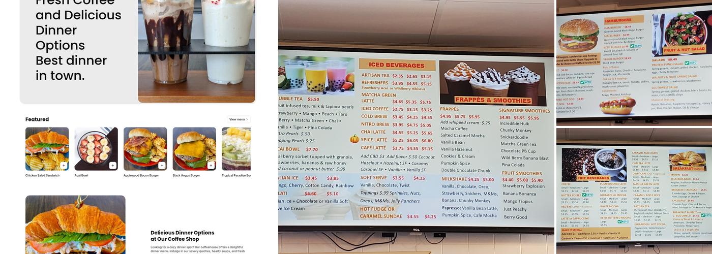 Daily Buzz Cafe Menu