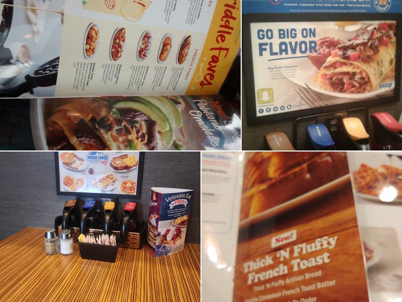 IHOP Menu