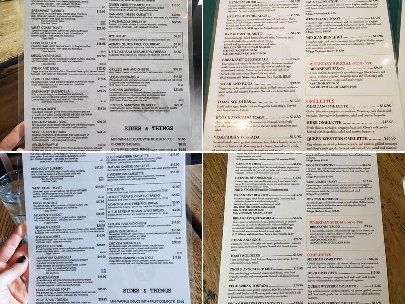 Easy Restaurant Menu