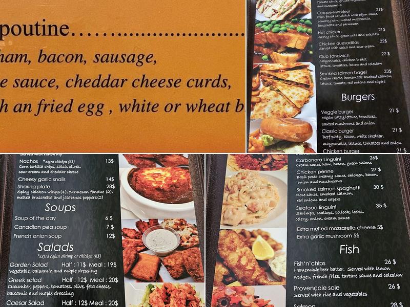 Café Buade Menu