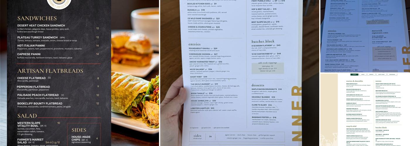 Devil's Kitchen Menu