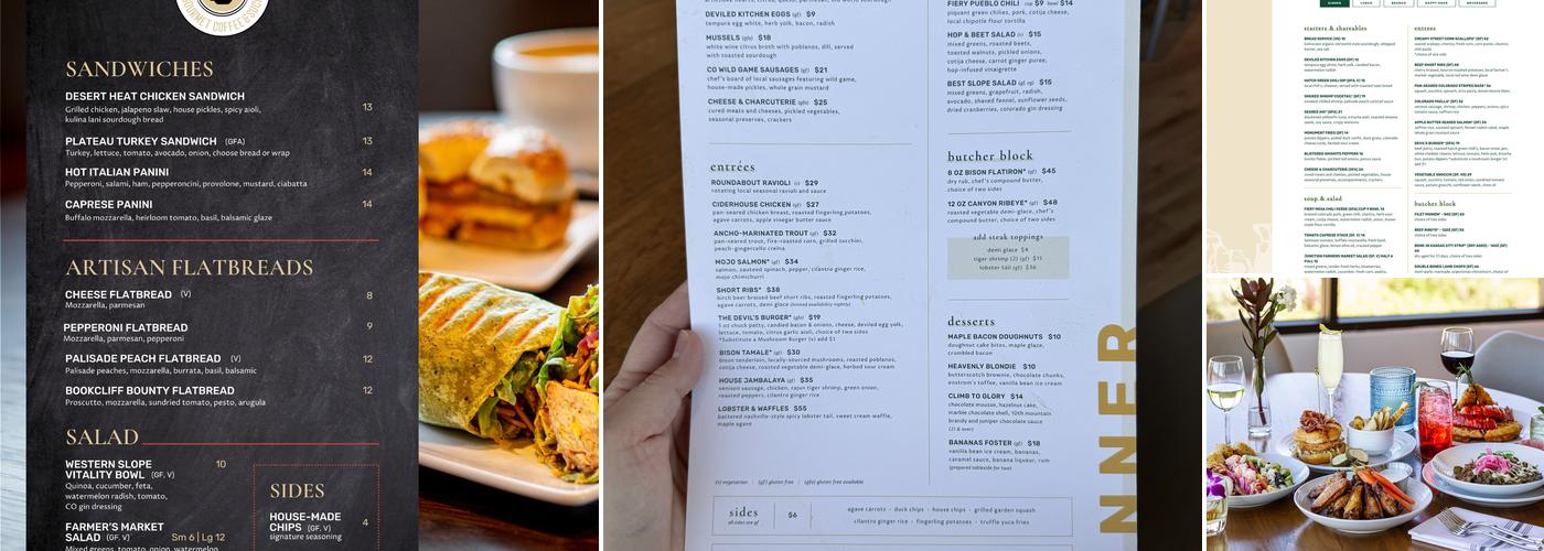 Devil's Kitchen Menu